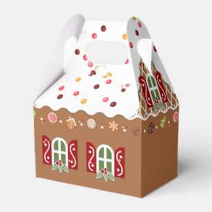 Gingerbread House Favour Box