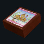 Gingerbread House Jewellery Gift Box<br><div class="desc">The design is from original art.</div>