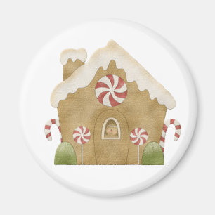 Gingerbread House Magnet
