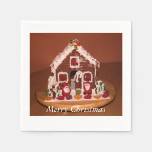 Gingerbread House Napkin