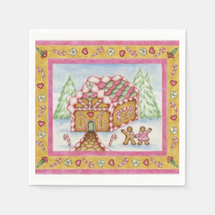 Gingerbread House Napkins