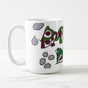 Gingerbread house play land coffee mug