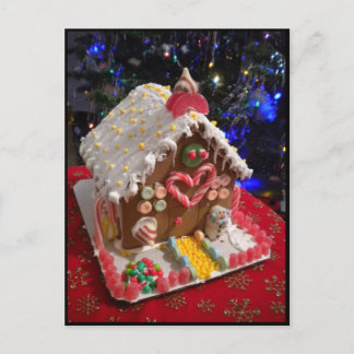Gingerbread House Postcard