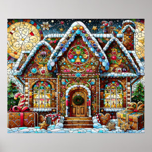 Gingerbread House Poster