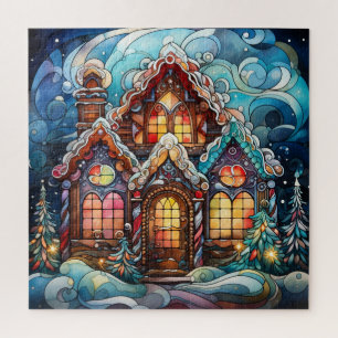 Gingerbread House Puzzle