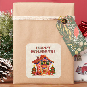Gingerbread House sticker