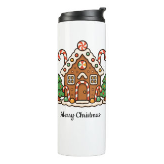 Gingerbread House Thermal Tumbler