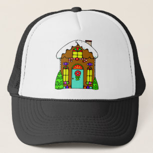 Gingerbread House Trucker Hat