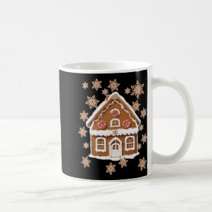 Gingerbread Houses And Snowflakes Sweet Christmas Coffee Mug