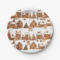 Gingerbread Houses Man Cookies Christmas Village