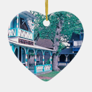 Gingerbread Houses Tom Wurl Ceramic Tree Decoration