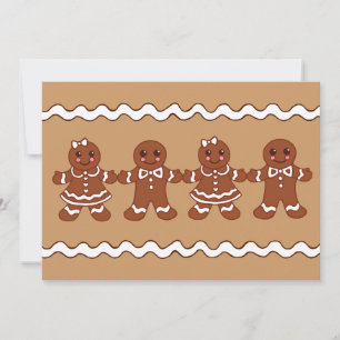 Gingerbread Invitations