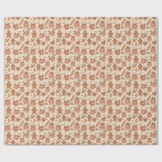 Gingerbread Joy Wrapping Paper