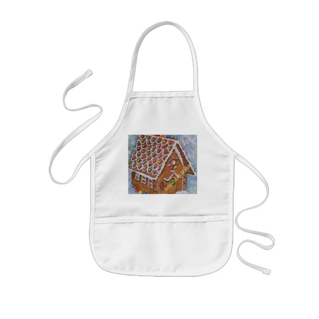 GINGERBREAD  KIDS APRON (Front)