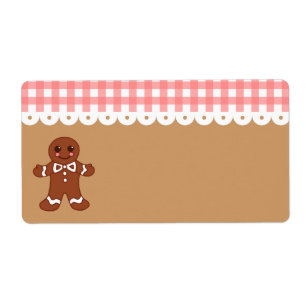 Gingerbread Kitchen Label