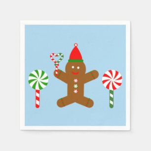 Gingerbread Man #1 Napkins