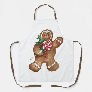 Gingerbread Man Apron