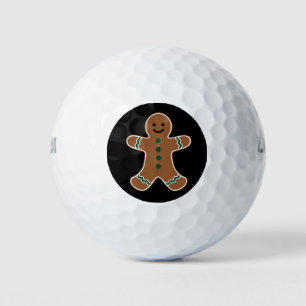 Gingerbread Man Body Costume for Christmas Golf Balls