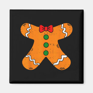 Gingerbread Man Body Costume For Halloween Or Chri Magnet