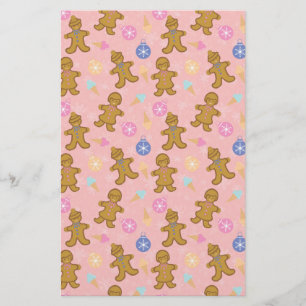 Gingerbread Man,Christmas balls Stationery
