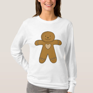 GingerBread Man Christmas Cookie  T-Shirt