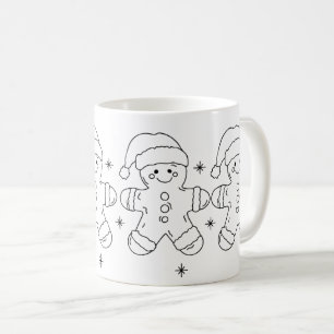 Gingerbread Man Christmas Mug – Simple Holiday Des