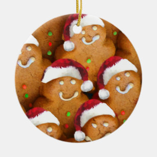Gingerbread Man Christmas Ornament
