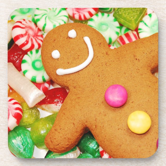 Gingerbread man coaster (Front)