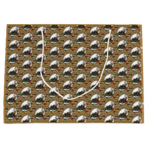 Gingerbread Man- Coco Large Gift Bag