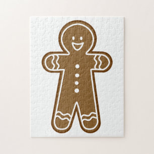 Gingerbread Man cookie Jigsaw Puzzle
