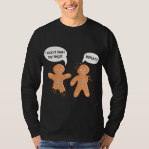 Gingerbread Man Cookies Ugly Christmas Xmas T-Shirt