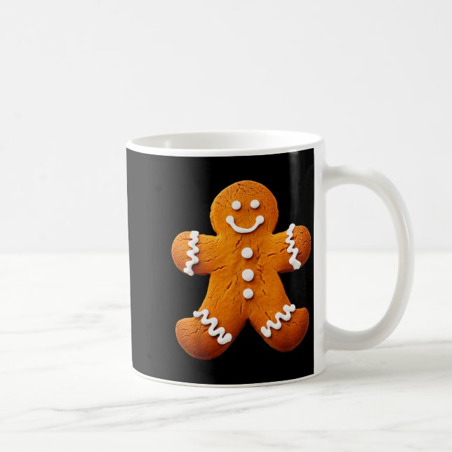 Gingerbread Man Costume Funny Halloween Christmas  Coffee Mug (Right)