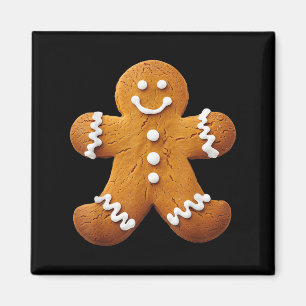 Gingerbread Man Costume Funny Halloween Christmas  Magnet