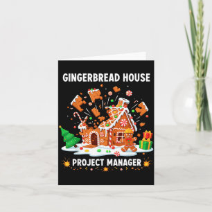 Gingerbread Man Costume, Gingerbread House Project Card