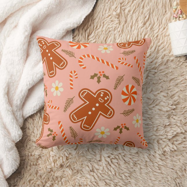 Gingerbread Man  Cushion (Blanket)