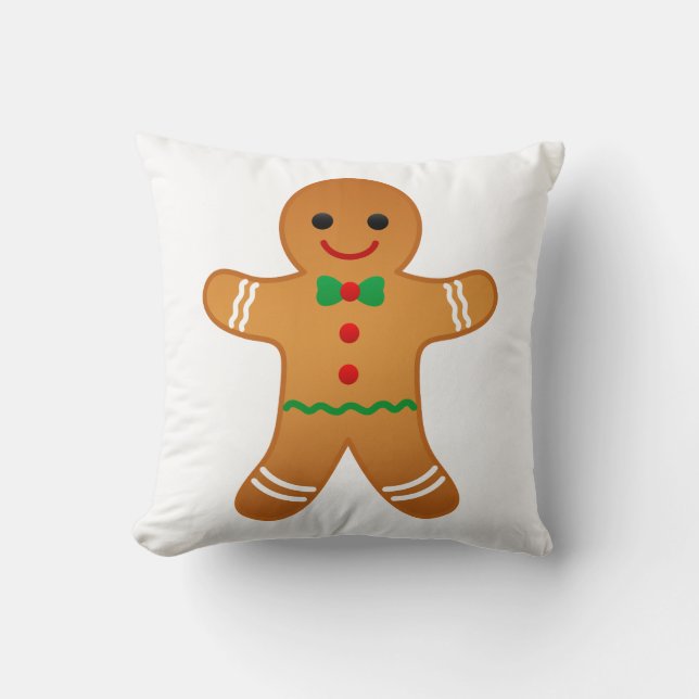 Gingerbread Man Cushion (Front)
