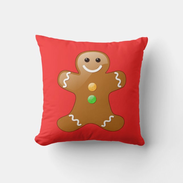 Gingerbread Man Cushion (Front)