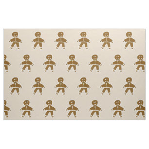 Gingerbread Man Fabric