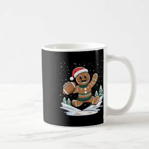 Gingerbread Man Football Ugly Christmas Pyjamas Co Coffee Mug