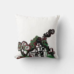 Gingerbread man hand out cushion