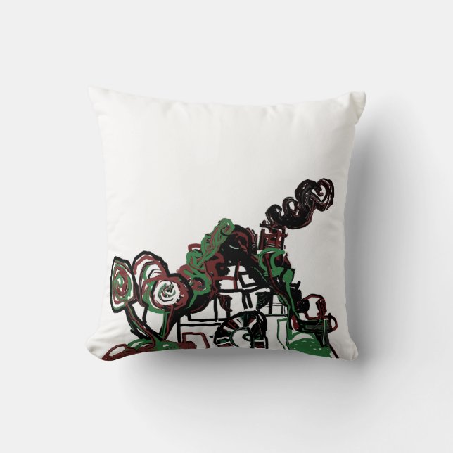 Gingerbread man hand out cushion (Front)