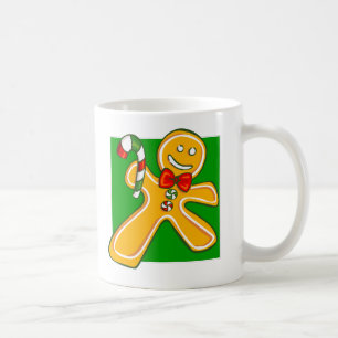 Gingerbread Man Holiday Mug