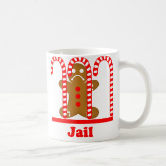 Gingerbread Man Jail Break Coffee Mug