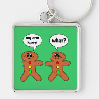 gingerbread man key ring