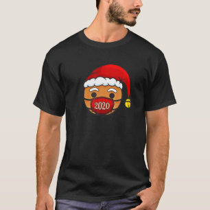 Gingerbread Man Mask Cute Christmas 2020 Men Women T-Shirt