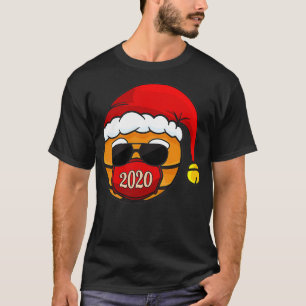 Gingerbread Man Mask Funny Christmas 2020 Men Wome T-Shirt