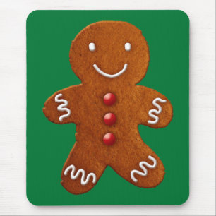 Gingerbread Man Mouse Pad