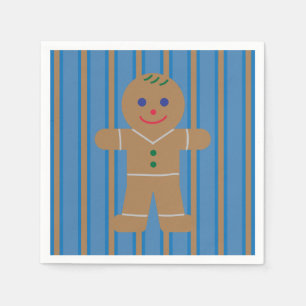 Gingerbread Man Napkin