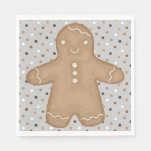 Gingerbread Man Napkins