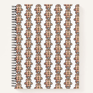 gingerbread man notebook